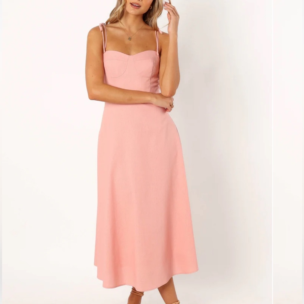 Petal & Pup salmon color dress